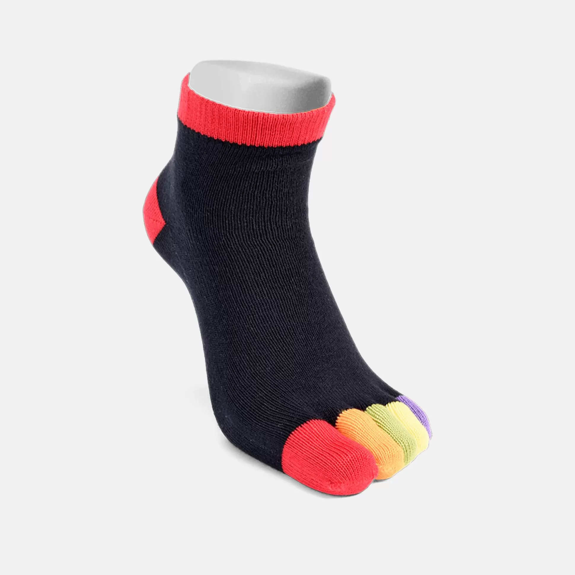 Fashion Zehensocken Rainbow Unisex Socks And Stockings